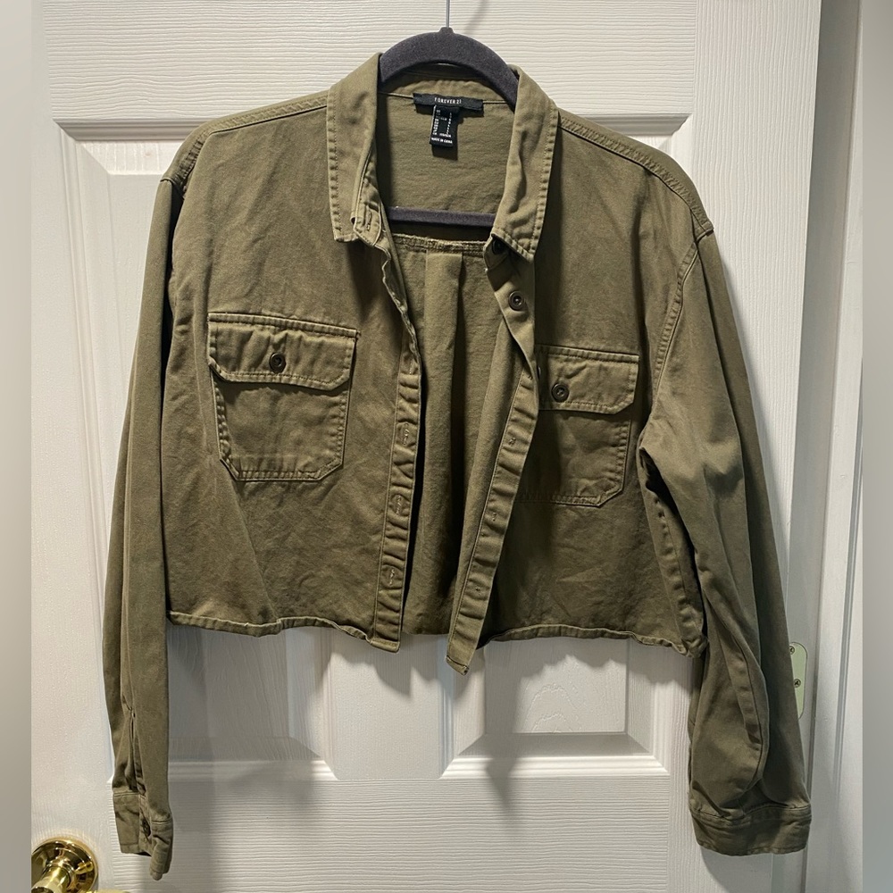Forever 21 Cargo Jacket